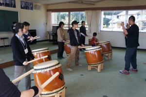 多度の太鼓体験