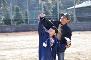 よく飛ぶ紙飛行機も体験